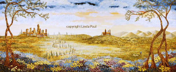 Tuscan Landscape Art Prints of Italy