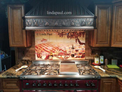 before and after pictures of backsplash