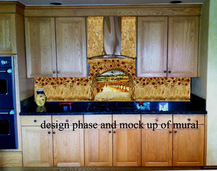 Kitchen Decorating Ideas - Custom Kitchen Backsplash Ideas - Pictures