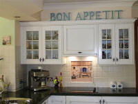country french splash back mural
