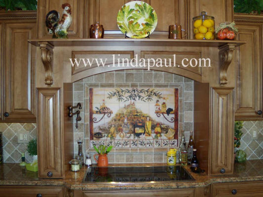 italian kitchen backsplash idea