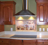 Olive garden stove top backsplash