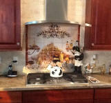 extended sky version of Italian Kitchen backsplash