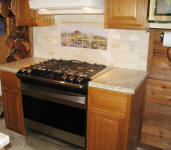 tuscan lanscape tile mural backsplash