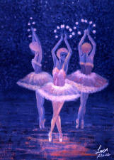 dance of the snowflakes note cards