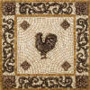 rooster medallion