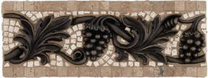 grapevine Venito liner mosaics
