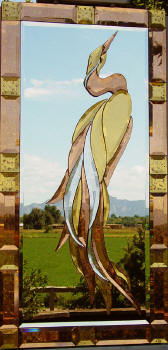 contemporary glass wall art & decor