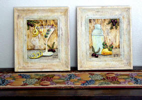 Framed Martini Paintings