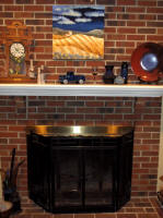 Prairie Sky Over Fireplace