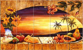 Mexican Sunset murals
