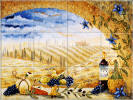 Tuscany tile wall murals