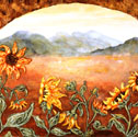 flower paintings - canvas artwork