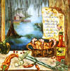 kitchen art prints and tile wall decor