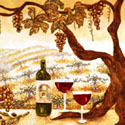 wine art prints, paintings & tile murals