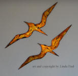 large wall art birds by Linda Paul