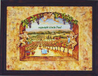 original angel and vineyard painting