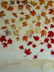 maple leaf painting in progress