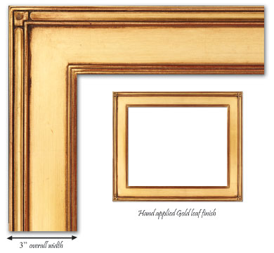 high quality gold leaf pictures frames