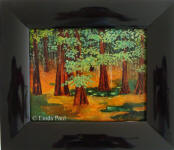 landscape painting of southern bayou