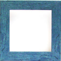 french country blue frame