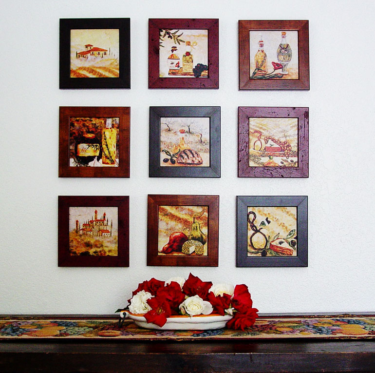 framed artwork demeanor