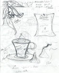 coffee and kisses sketch