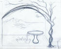 Tuscan Courtyard revised sketch