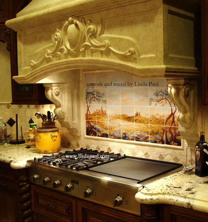 Tuscan Kitchen Countertops And Tile