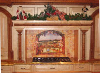 custom kitchen tile backsplash design
