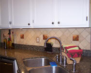 sunflower accent tiles