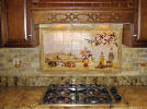 kitchen back splash idea for olive garden