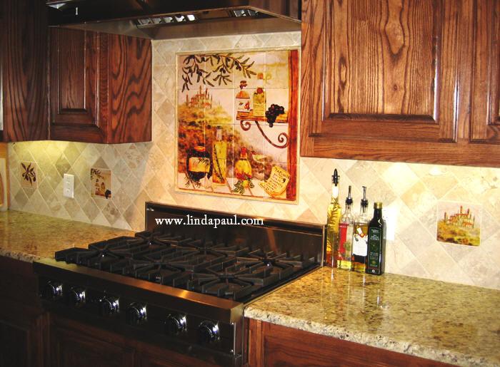 Tiling a kitchen backsplash is an attractive wall treatment that holds up