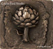 Artichoke 3d metal backsplash tile