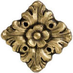 Enya floral art accent tile