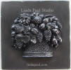 fruit basket tile in SS hlp metal finish