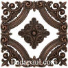 baroque onlay with rachels flower center