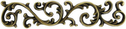 celeste metal decorative onlay