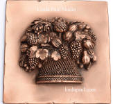 copper fruit basket tile