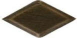 doras diamond metal tile accent