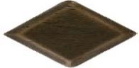 doras diamond metal tile accent