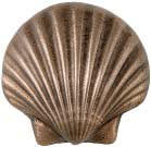 scallop sea shell metal accent tile