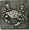 crab metal accent tiles