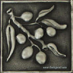 olives metal tiles