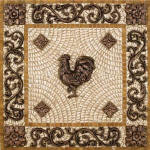 rooster backsplash tiles