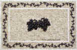 wandering grape vine mosaic tile medallion