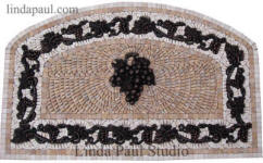 arched grape medallion
