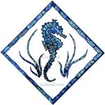 seahorse tiles