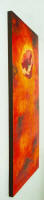 side view of poppy painting