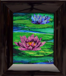 water lilies painting